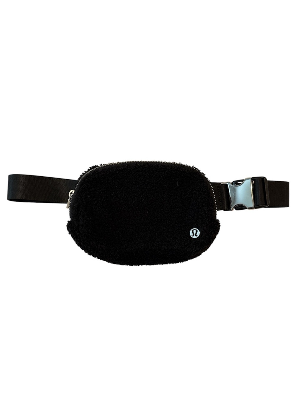 lululemon athletica Black Sherpa Waist Bag